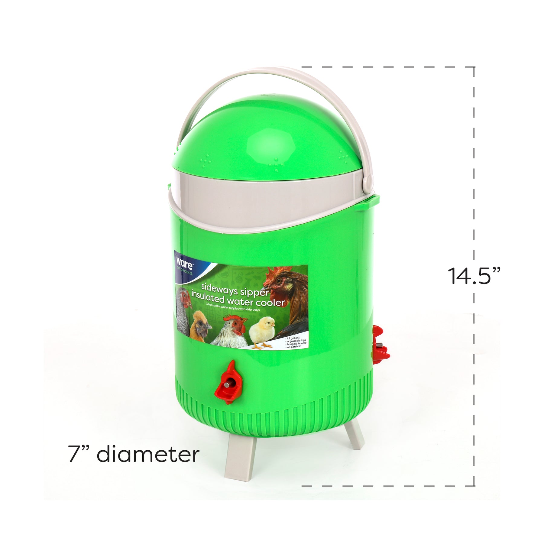Ware Manufacturing- Sideways Sipper Insulated 1.2 Gal