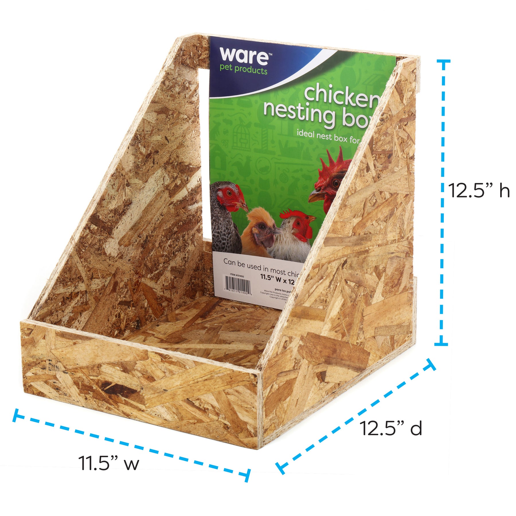 Ware Manufacturing- Chicken Nesting Box - Ideal For Hens