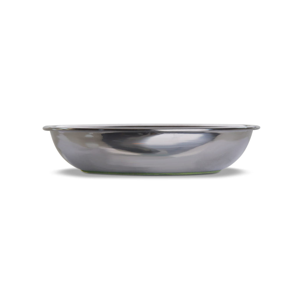 Van Ness - Cat Dish Stainless Steel NonSkid Cat Face Inside