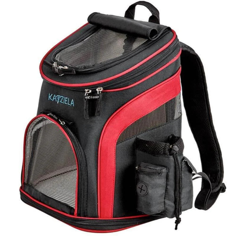 Katziela - Pet Carrier Voyager Backpack for Dogs & Cats