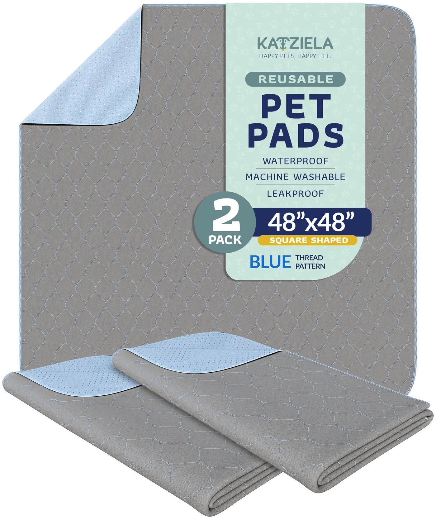 Katziela - Washable Pee Pads (2 Pack)