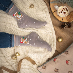 Wrendale Designs- Sock Mouse Christmas