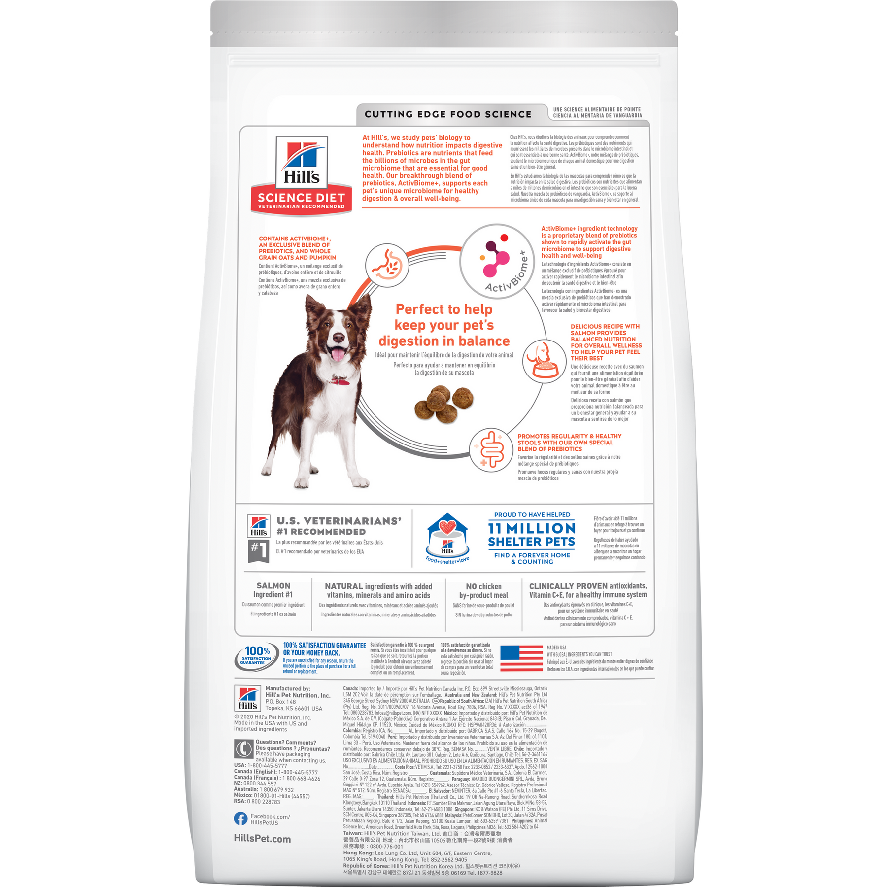 Hill's Science Diet - Adult Perfect Digestion Salmon - Southern Agriculture 