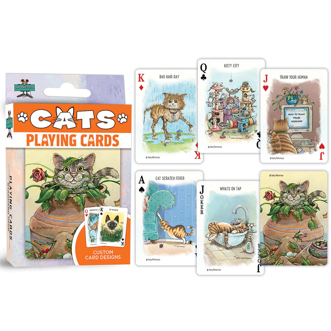 MasterPieces - Cats Playing Cards