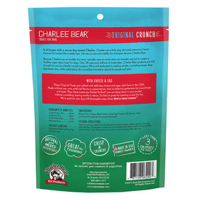 Central Pet Milwaukee - Charlee Bear Dog Treats Cheese & Egg