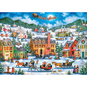 MasterPieces - Puzzle Season's Greetings - Christmas Eve Fly By 1000 Piece