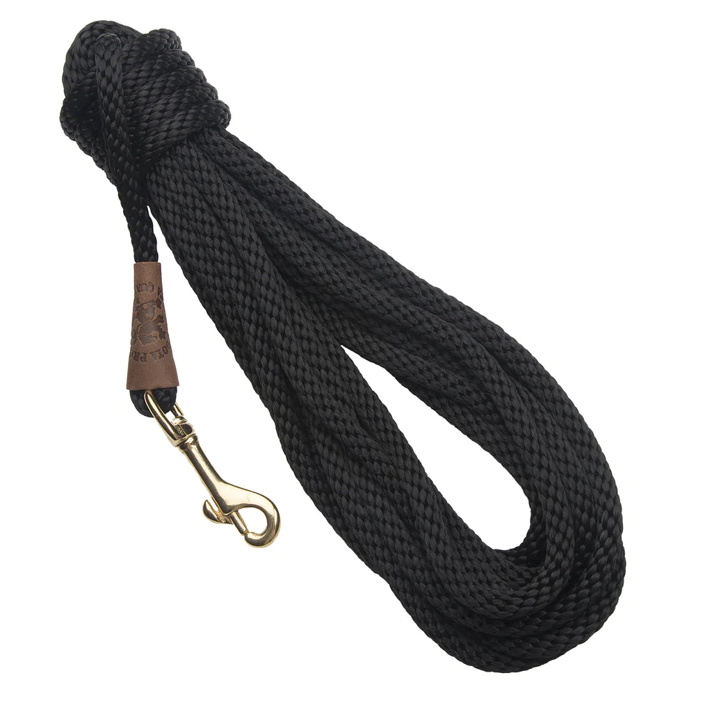 Mendota Products - Check Cord/Training Lead Poly Black