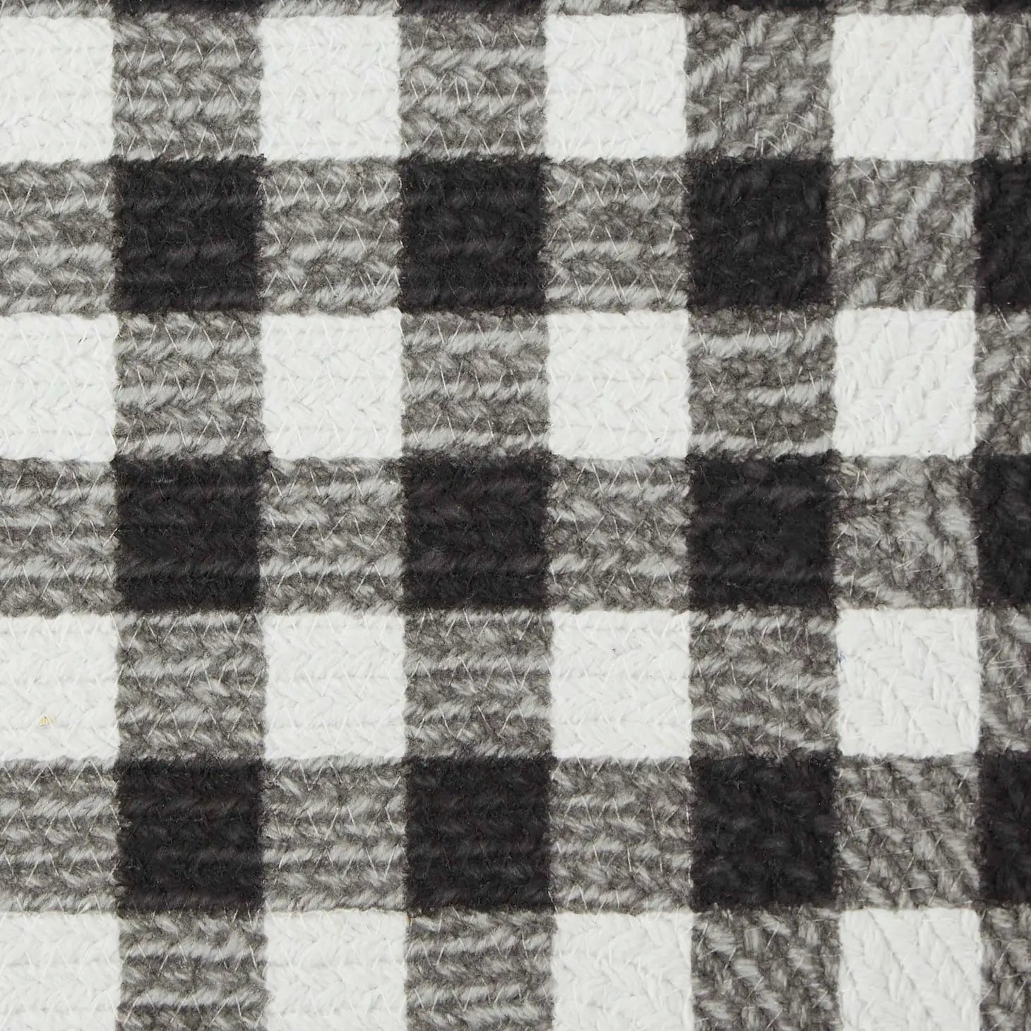 Bone Dry - Mat Bone Shaped Buffalo Plaid Black & White