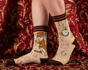 FootClothes LLC - Socks White Rabbit