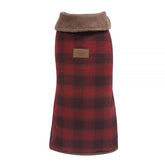 Carolina Pet Company - Pendleton Red Ombre Plaid Dog Coat