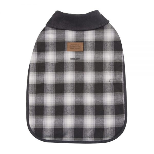 Carolina Pet Company - Pendleton Charcoal Ombre Plaid Dog Coat - Southern Agriculture 