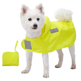 Blueberry Pet - Sunshine Yellow | 3M Reflective Dog Raincoat Hooded