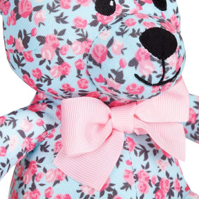 Blueberry Pet - Light Blue | Floral Bear Dog Toy