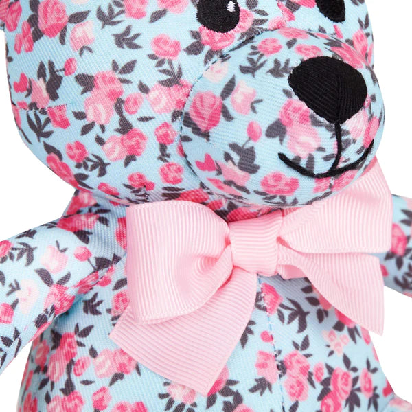 Blueberry Pet - Light Blue | Floral Bear Dog Toy