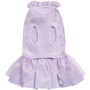 Blueberry Pet - Lavender | Dog Sweater Dress