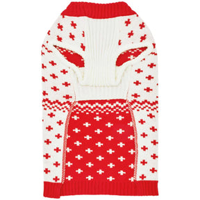 Blueberry Pet - Reindeer and Snowflake Dog Sweater