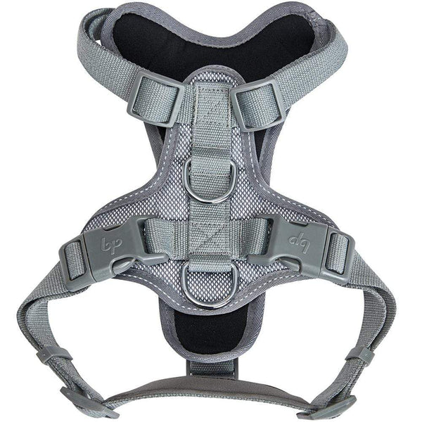 Blueberry Pet - Grey | Reflective Mesh Padded No Pull Dog Harness Vest