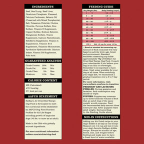 Redbarn - Air Dried Beef Recipe Dog Food - Full Feed Or Mix In - Southern Agriculture 