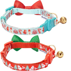 Blueberry Pet - Perfect Snowman | Holiday Fun Cat Collar