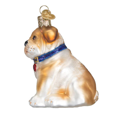 Old World Christmas - Bull Pup Ornament