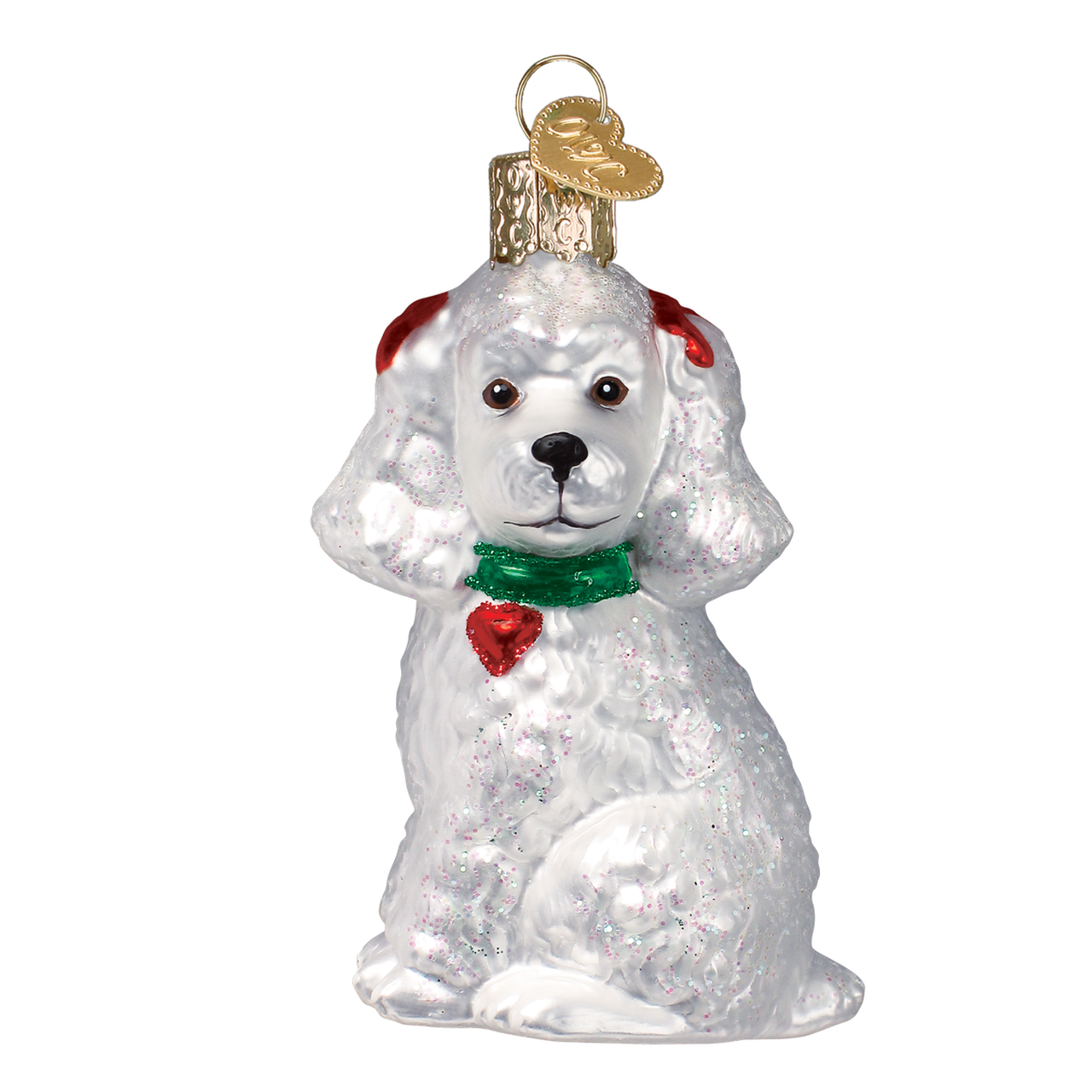 Old World Christmas - Poodle Ornament-Southern Agriculture