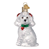 Old World Christmas - Poodle Ornament-Southern Agriculture