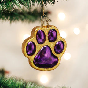 Old World Christmas - Paw Print Ornament
