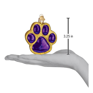 Old World Christmas - Paw Print Ornament