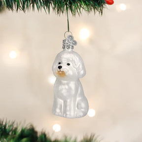 Old World Christmas - Bichon Frise Ornament
