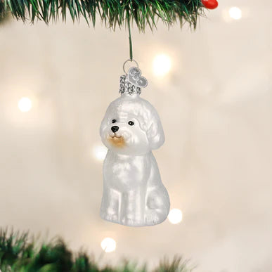 Old World Christmas - Bichon Frise Ornament