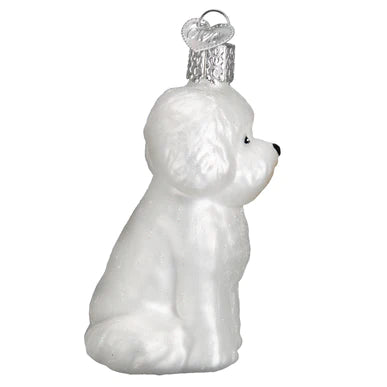 Old World Christmas - Bichon Frise Ornament