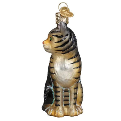 Old World Christmas - Tabby Cat Ornament