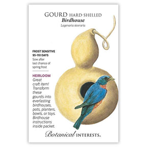 Botanical Interests, Inc. - Gourd Hard-Shelled Birdhouse Seeds