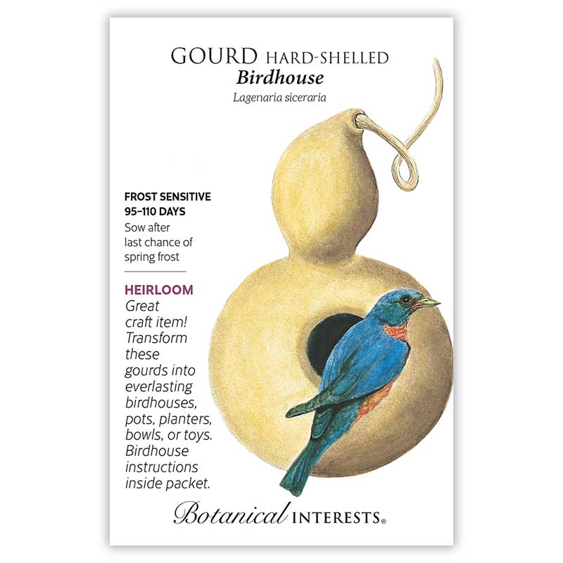 Botanical Interests, Inc. - Gourd Hard-Shelled Birdhouse Seeds