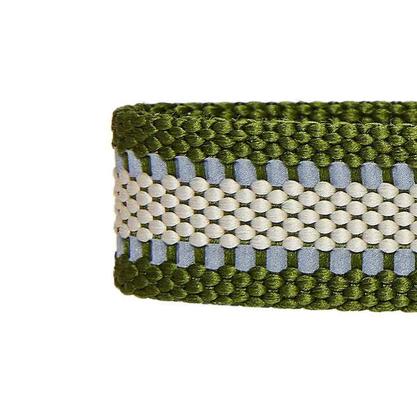 Blueberry Pet - Olive | Back to Basics Reflective Dog Collar