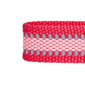 Blueberry Pet - French Pink | Back to Basics Reflective Dog Collar