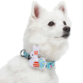 Blueberry Pet - Blue | Easter Bunny and Egg Dog Collar