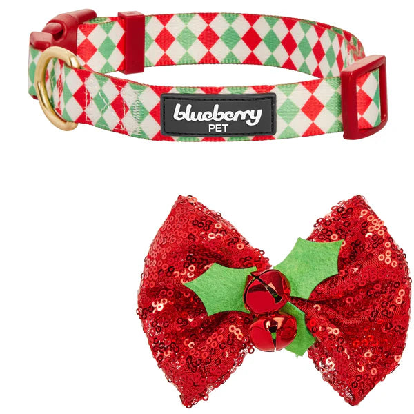 Blueberry Pet - Endless Diamonds | Christmas Dog Collar