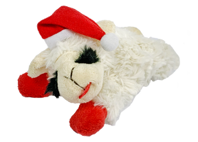 Multipet - Lambchop Holiday w/ Santa Hat Dog Toy