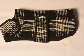 Chilly Dog - Dog Blanket Coat Black & White - Southern Agriculture 