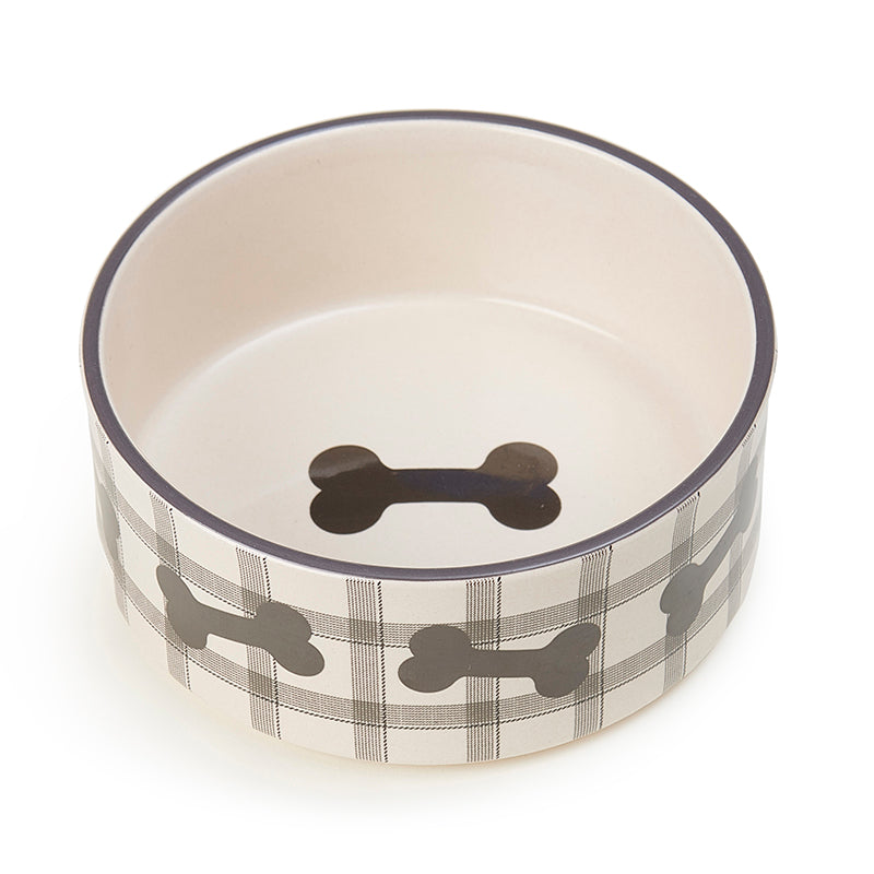 Petrageous Designs - Bowl Jasper Plaid With Bones