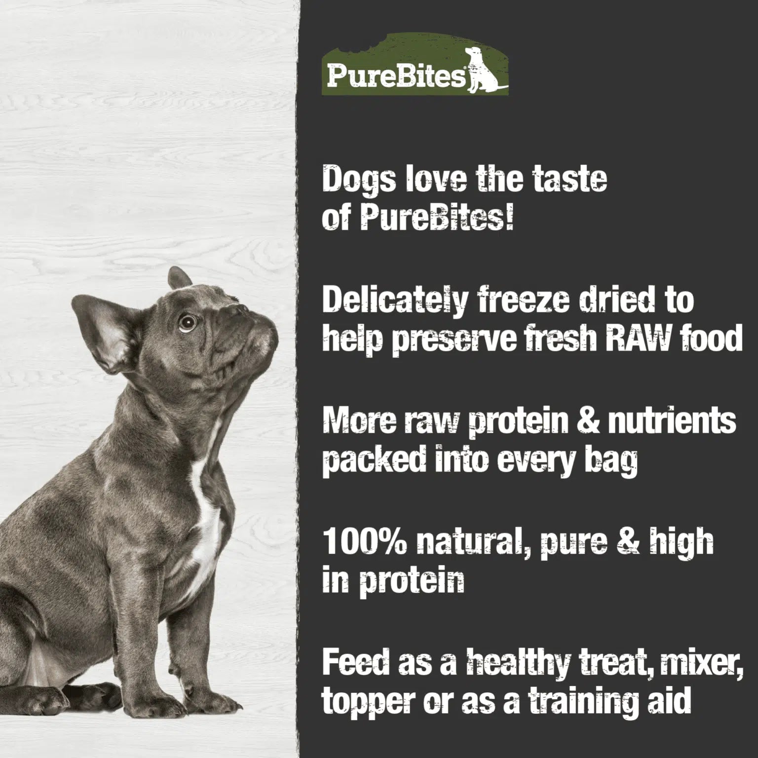 Pure Bites - Beef Liver Freeze Dried Dog Treats 4.2oz - Southern Agriculture 