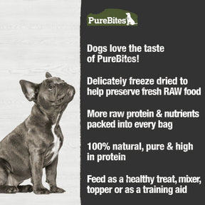 Pure Bites - Beef Liver Freeze Dried Dog Treats 4.2oz - Southern Agriculture 