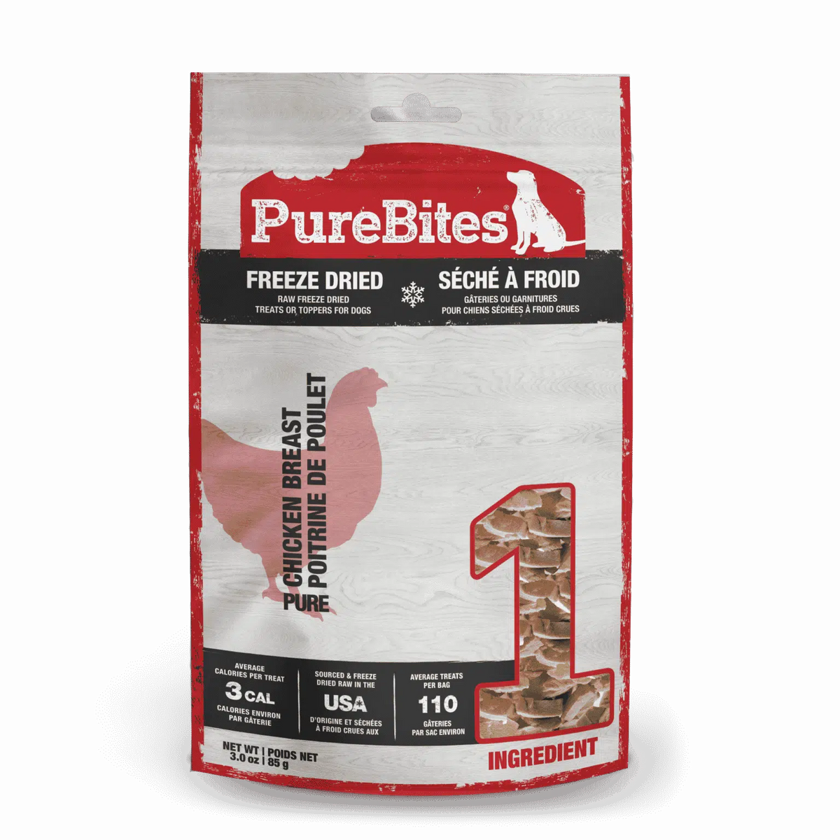 Pure Bites - Chicken Breast Freeze Dried Dog Treats - Southern Agriculture 