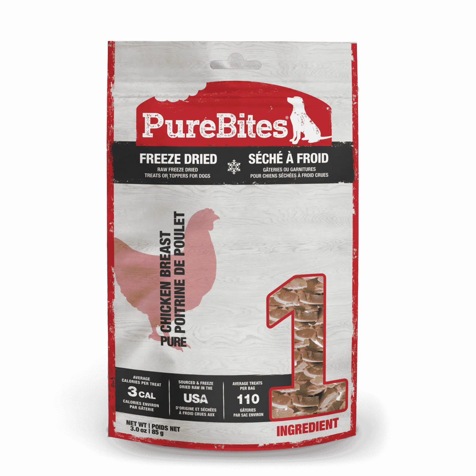 Pure Bites - Chicken Breast Freeze Dried Dog Treats - Southern Agriculture 