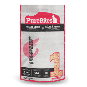 Pure Bites -  Freeze Dried Shrimp Wild-Caught Dog Treat-100% USA