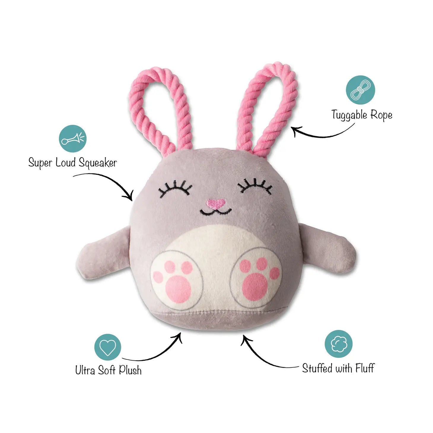 Petshop by Fringe Studio - Ear-Resistible Dog Toy Plush - Southern Agriculture 