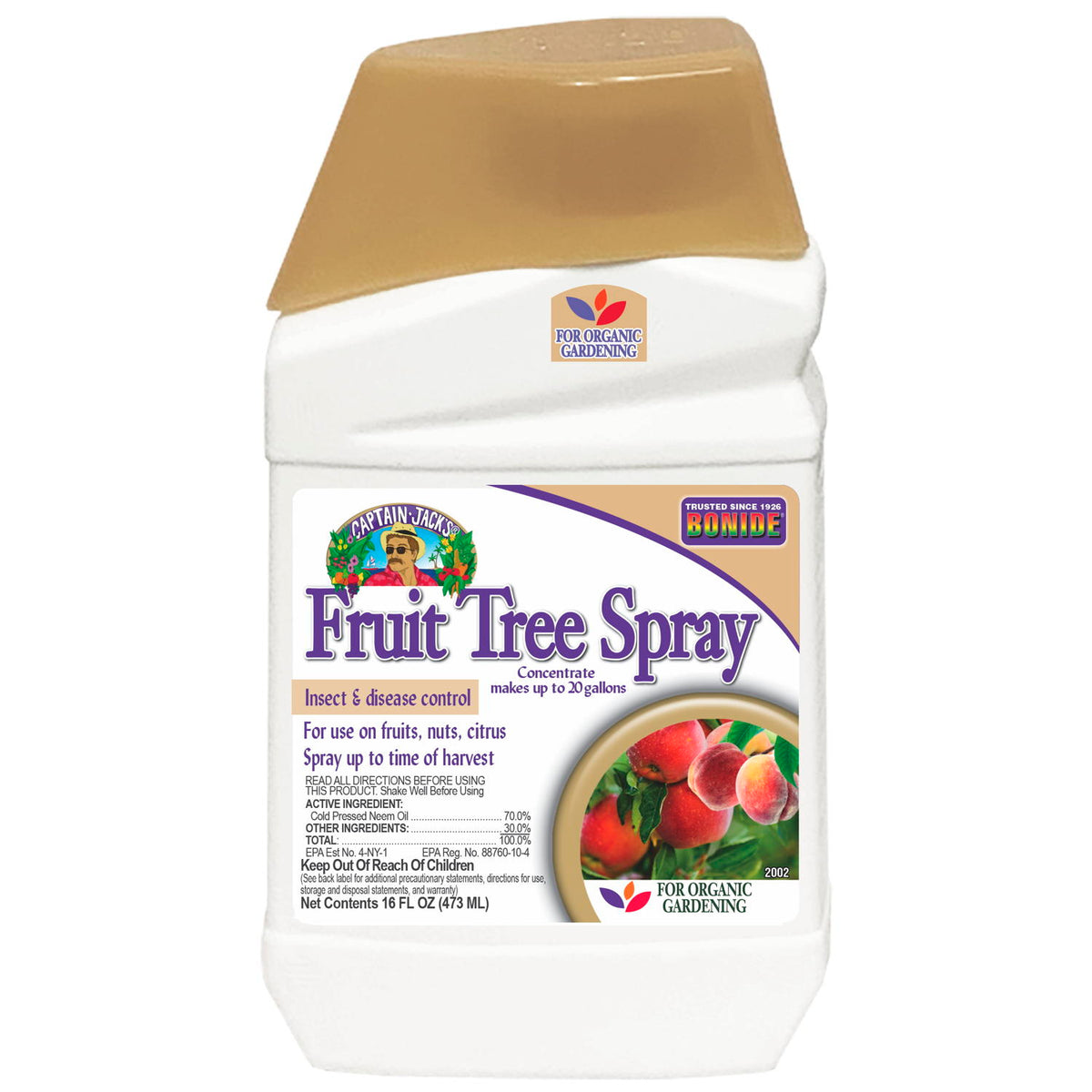 Bonide - CJ Fruit Tree Spray Concentrate - Southern Agriculture 