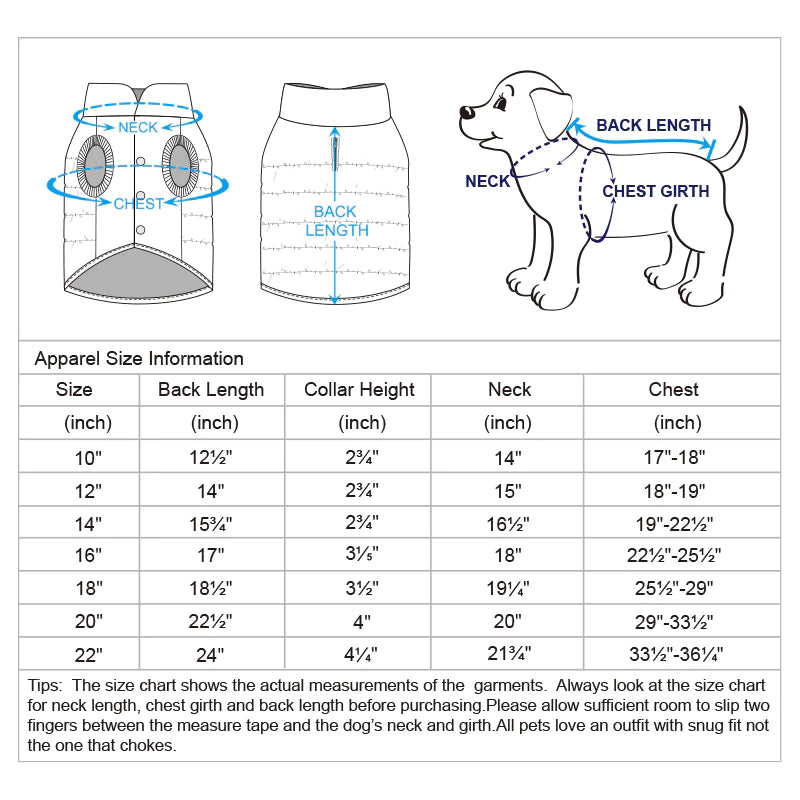 Blueberry Pet - Burgundy | Dog Puffer Jacket