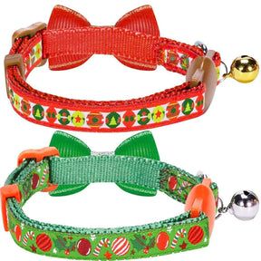 Blueberry Pet - Christmas Holiday Fun Cat Collar
